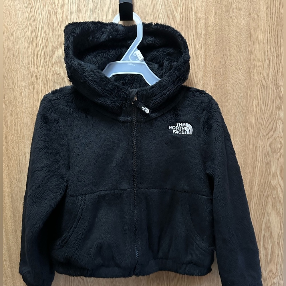 The North Face toddler furry zip up